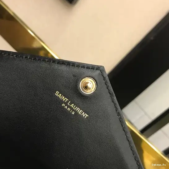 MATELASSÉ CHAIN WALLET CASSANDRE YSL 0629
